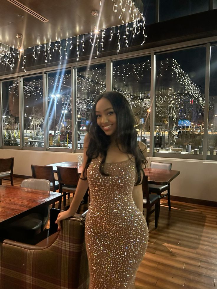 Sexy Spaghetti Straps Champagne Sequin Mermaid Birthday Party Dress Long Evening Gown