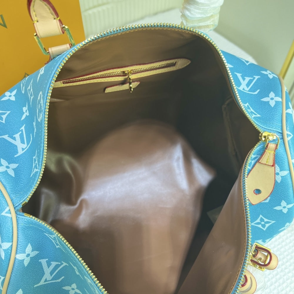 Louis Vuitton Speedy P9 Bandoulière 25 Blue 40Cm M24424