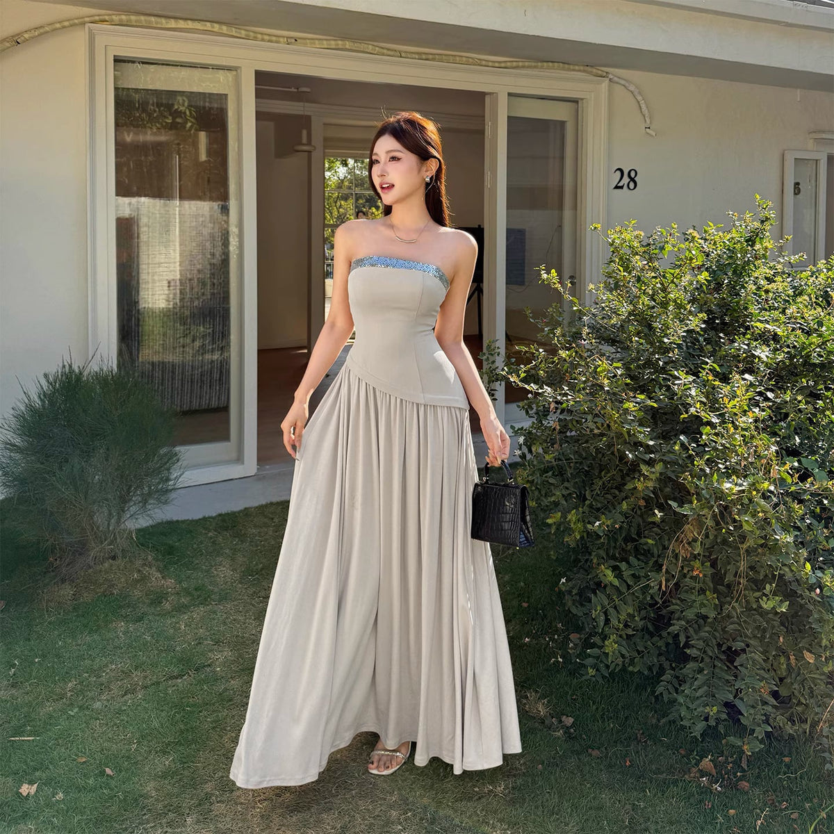 New women's dress 12046
