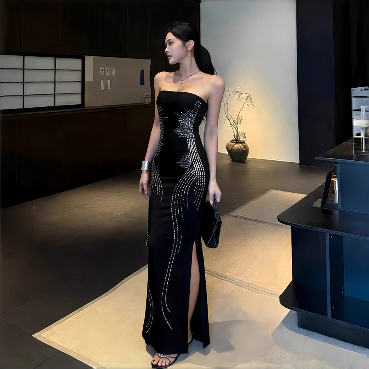 New women's dress 12042
