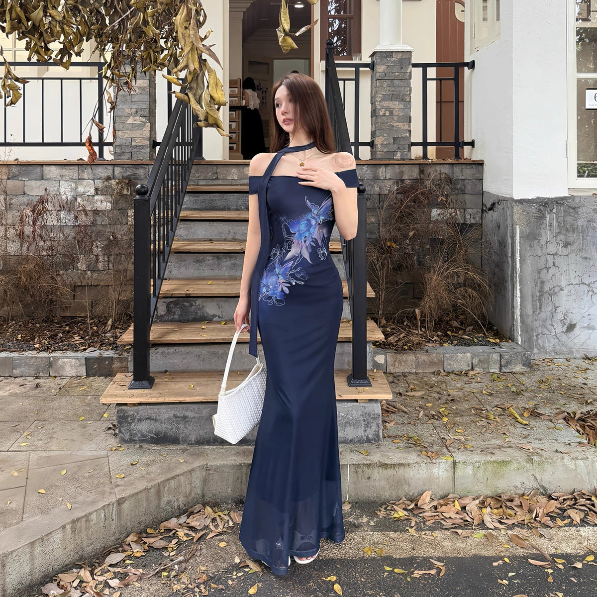 New women's dress 12050