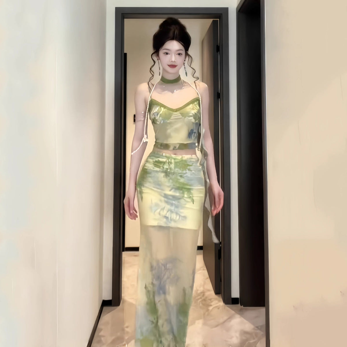 New women's dress 12096