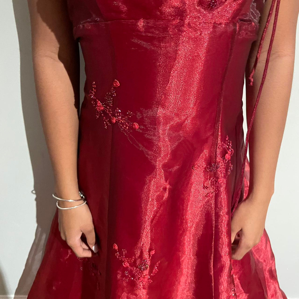 Burgundy Elegant Vintage Fashion Exquisite Beaded Long Tulle Ball Gown Evening Dress Party Dress Prom Dress gh3664