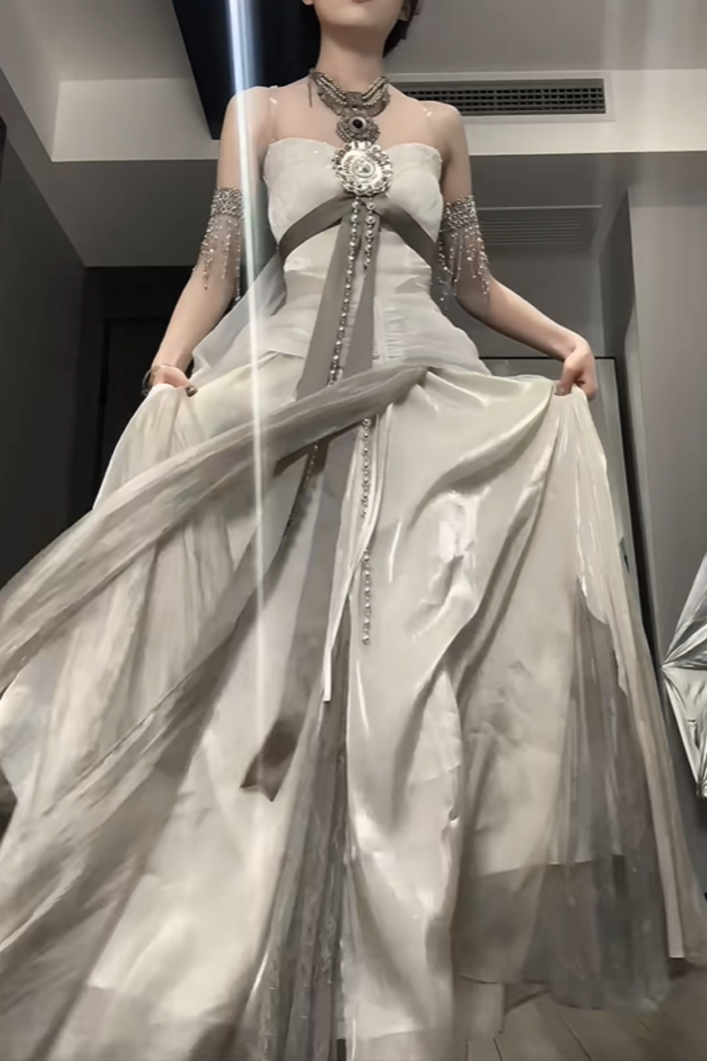 Moonlight Bright Fairy Dress Long tulle gh6792