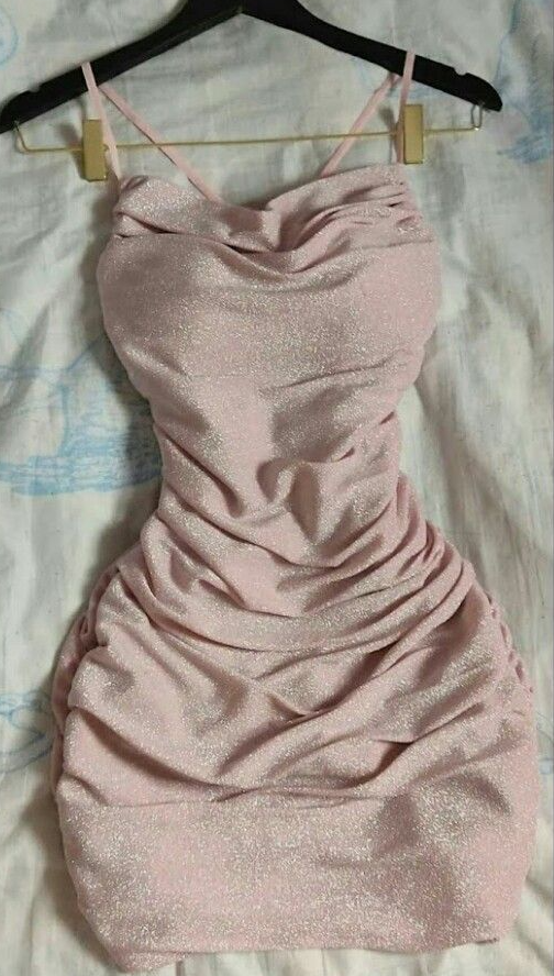 Pink Short Party Gown Homecoming Dress