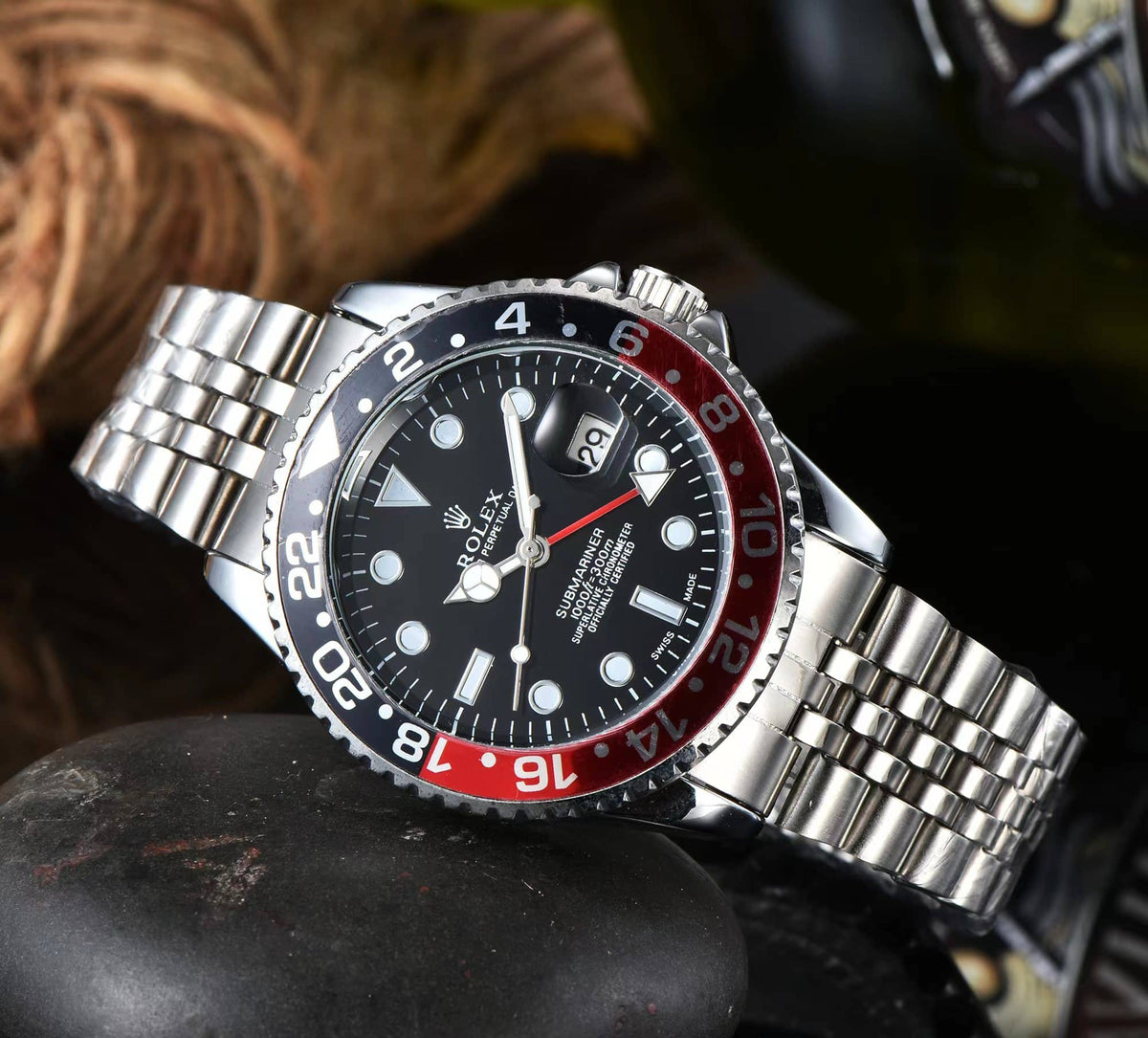 Rolex Gmt Master Ii Steel Pepsi 40Mm