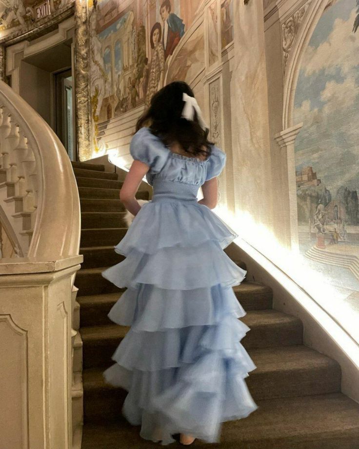 Vintage Ball Gown Square Neckline Short Sleeves Long Party Dress Prom Dresses