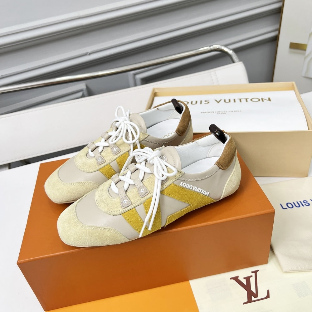 Louis Vuitton Lv Sneakerina Light Beige 1AHNEU
