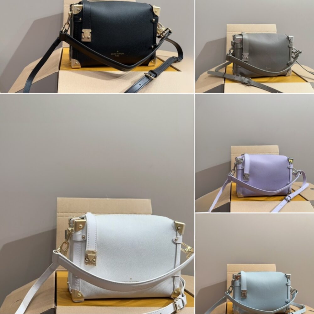Louis Vuitton Side Trunk MM Bleu Olympe 23Cm M25067