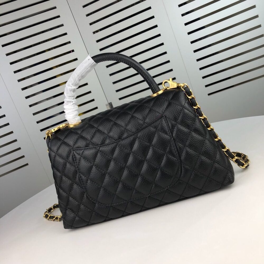 Chanel Medium Coco Flap Bag With Top Handle 26Cm