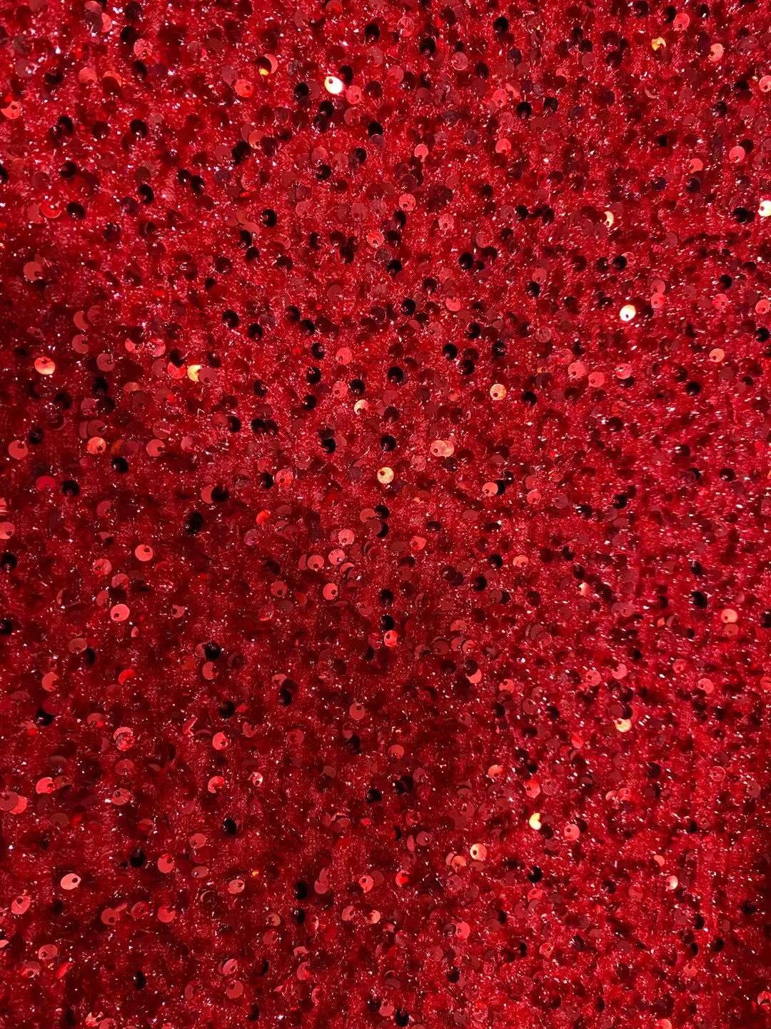 Black Girl Prom Dress One Shoulder Mermaid Red Prom Dresses | Cheap Sequins Prom Gown