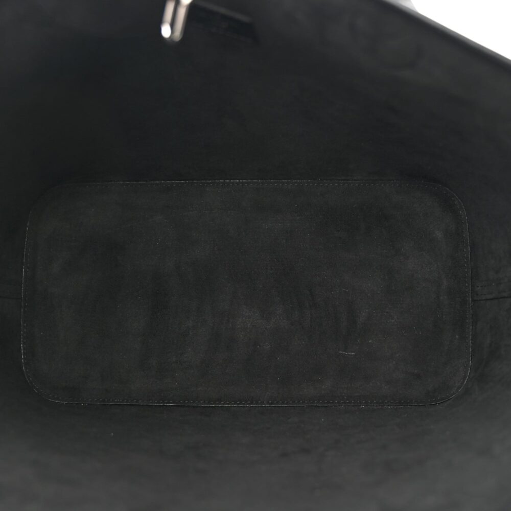 Louis Vuitton Neverfull Black MM Silver Hardware 31Cm M11930