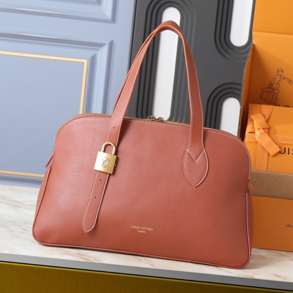 Louis Vuitton Low Key Duffle Tote Cognac 43Cm M26688