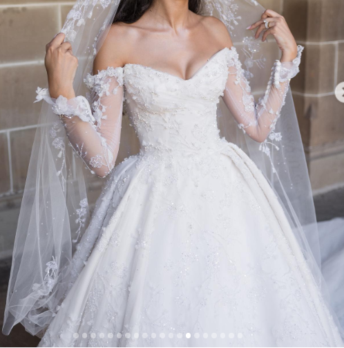 Dreamy Wedding Dress Ball Gowns Off The Shoulder Lace Wedding Dresses Bridal Gown