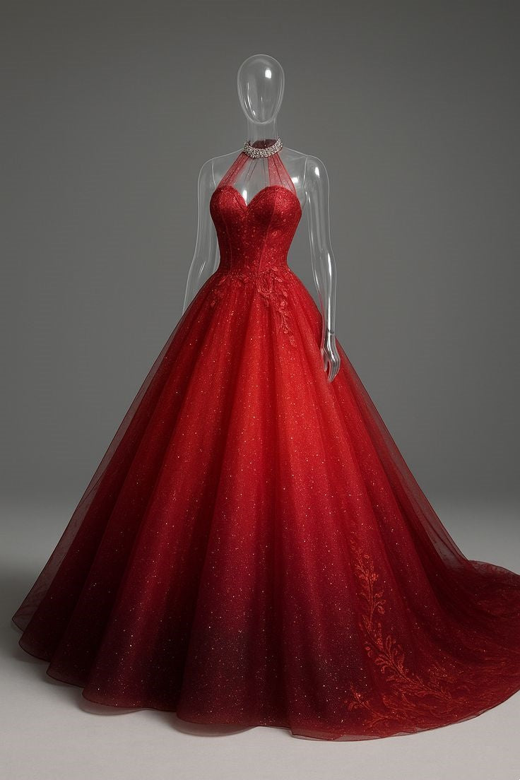 Luxurious And Exquisite Long Ball Gowns