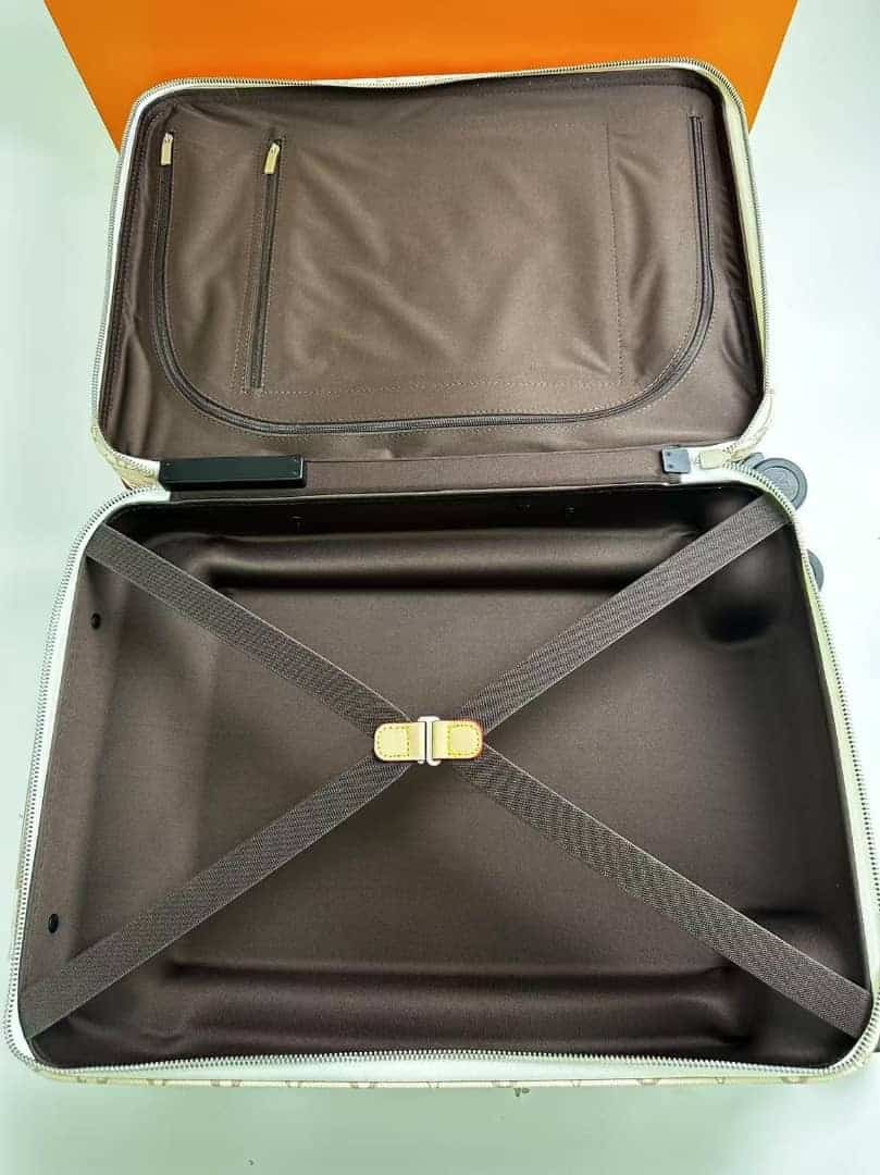 Louis Vuitton Horizon 55 Suitcase Coated Canvas Saffron 55Cm M10280