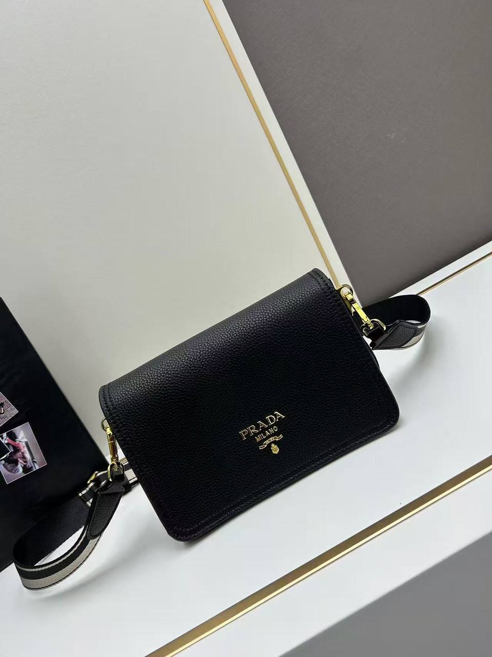 Prada Vitello Phenix Black