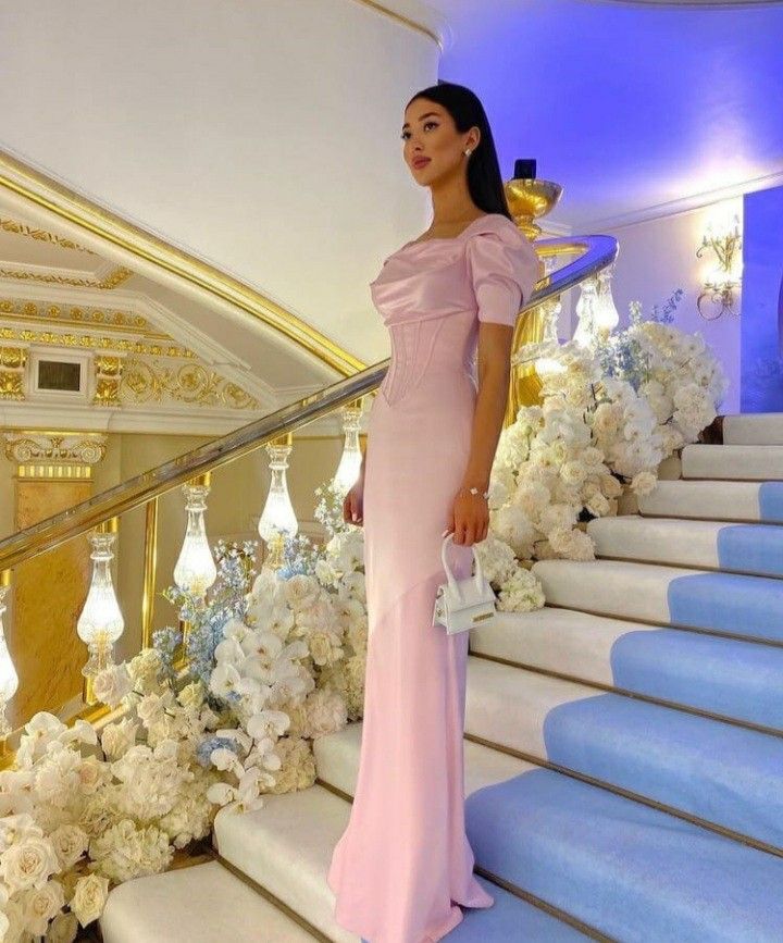 Pink Prom Dresses Women Prom Gowns