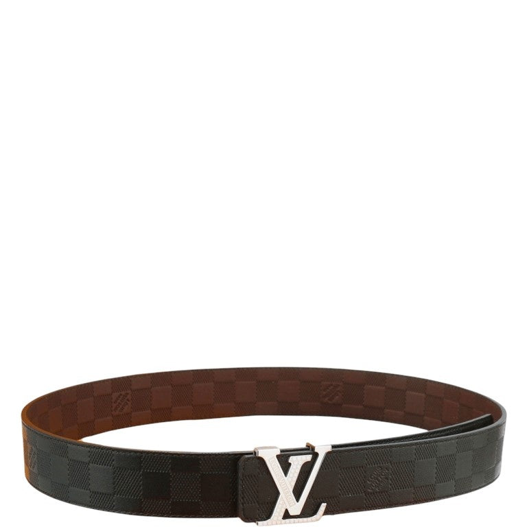 LOUIS VUITTON’S INITIALS 40MM REVERSIBLE BELT SILOUIS VUITTONER BUCKLE