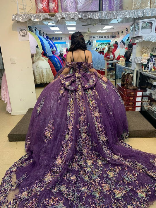 Charming Off Shoulder Princess Ball Gown Elegant Quinceanera Dress Sweet 16 Dress