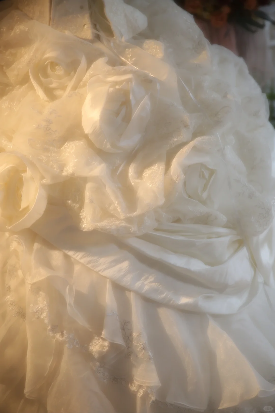 Vintage Strapless Tiered Ruffled Oversized Bow Sequin Wedding Dress TP5514