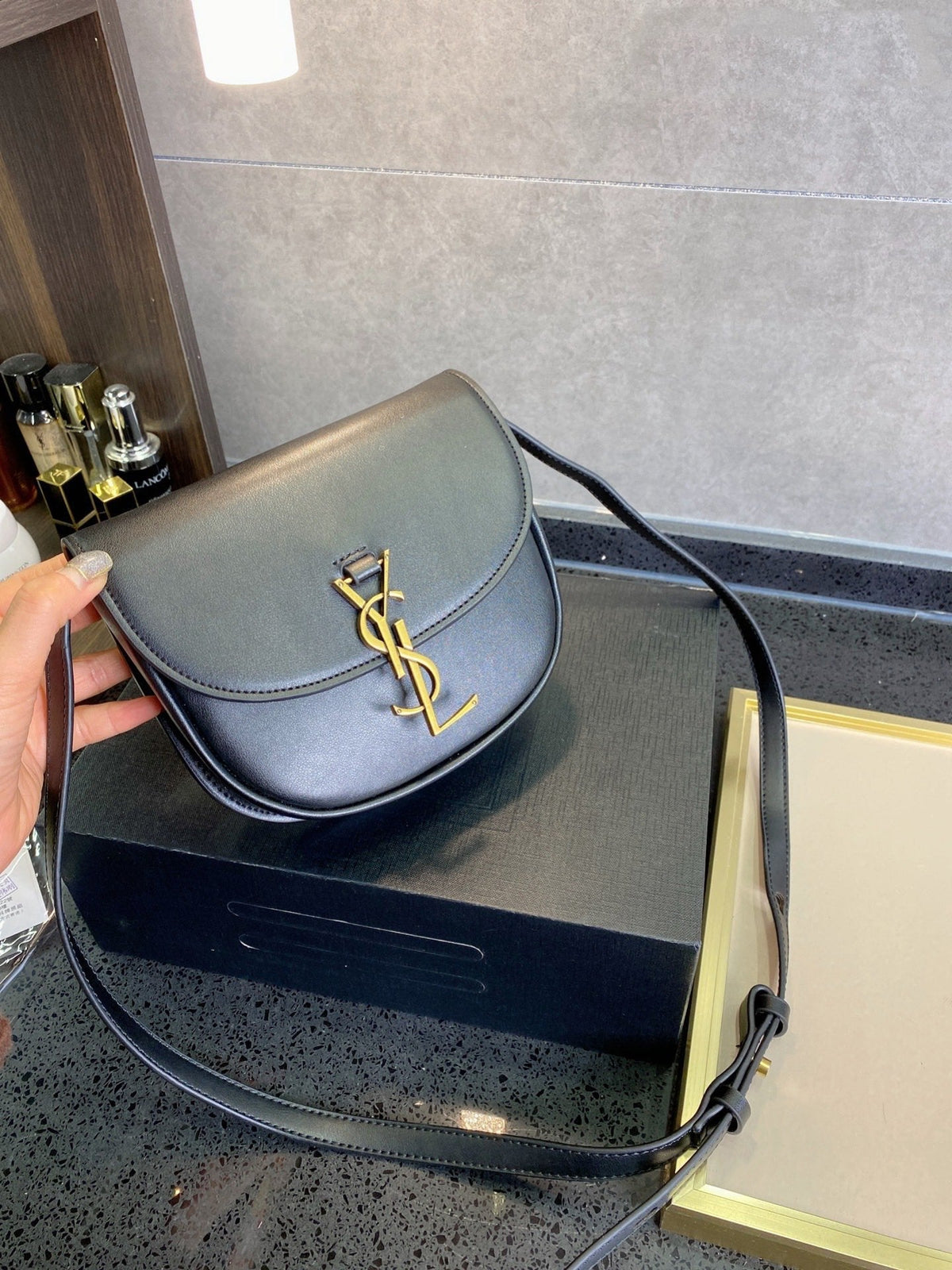 Saint Laurent Women’s Kaia Small Satchel In Smooth Leather