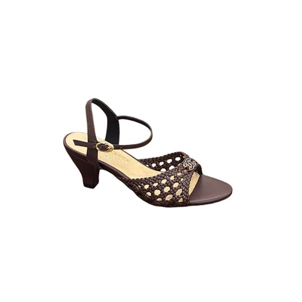 CHANEL Braided Ankle-Strap Sandals 360978