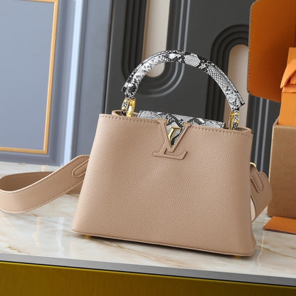 Louis Vuitton Capucines BB Brown 27Cm N92041