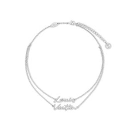 LV Script Necklace