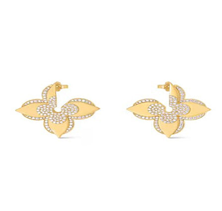 LV MEDAILLON EARRINGS