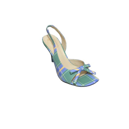 Dior Bow Heeled Slingback Sandal