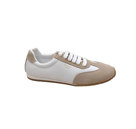 PRADA Nappa leather and suede sneakers