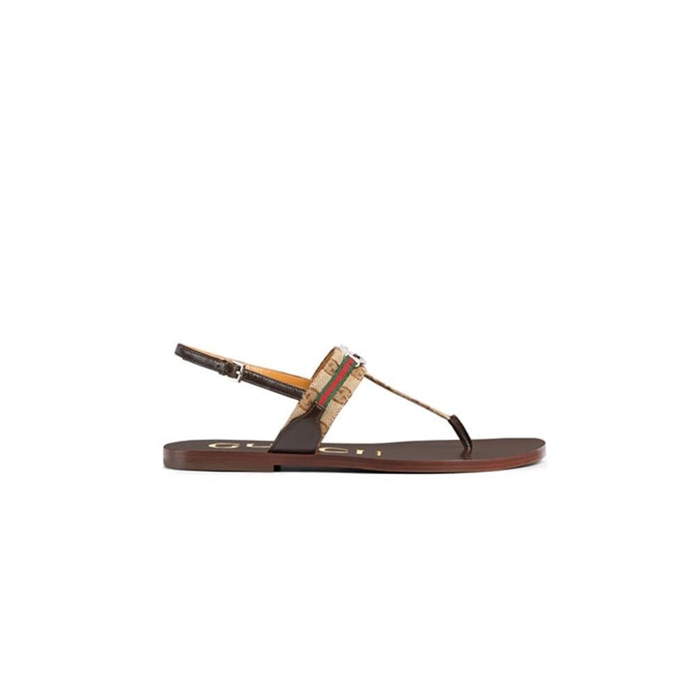 GUCCI Women’s Interlocking G Web sandal 224201