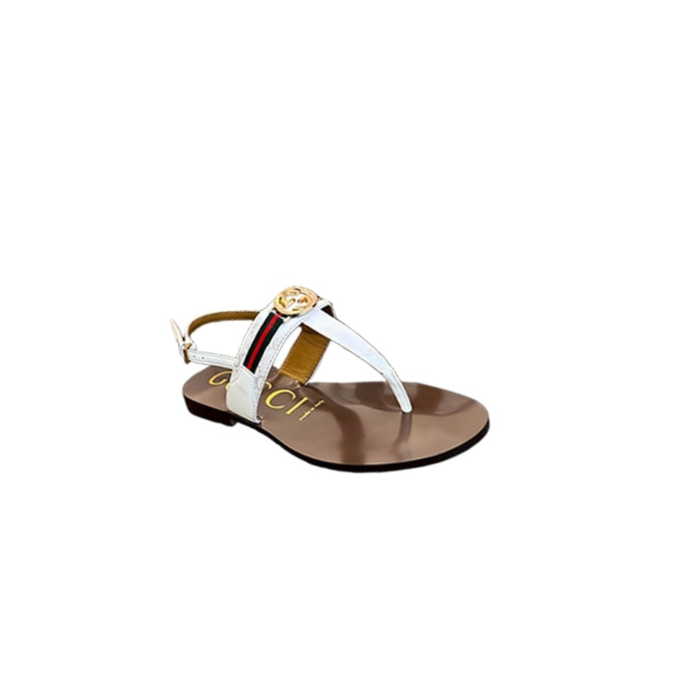 GUCCI Women’s Interlocking G Web sandal 282509