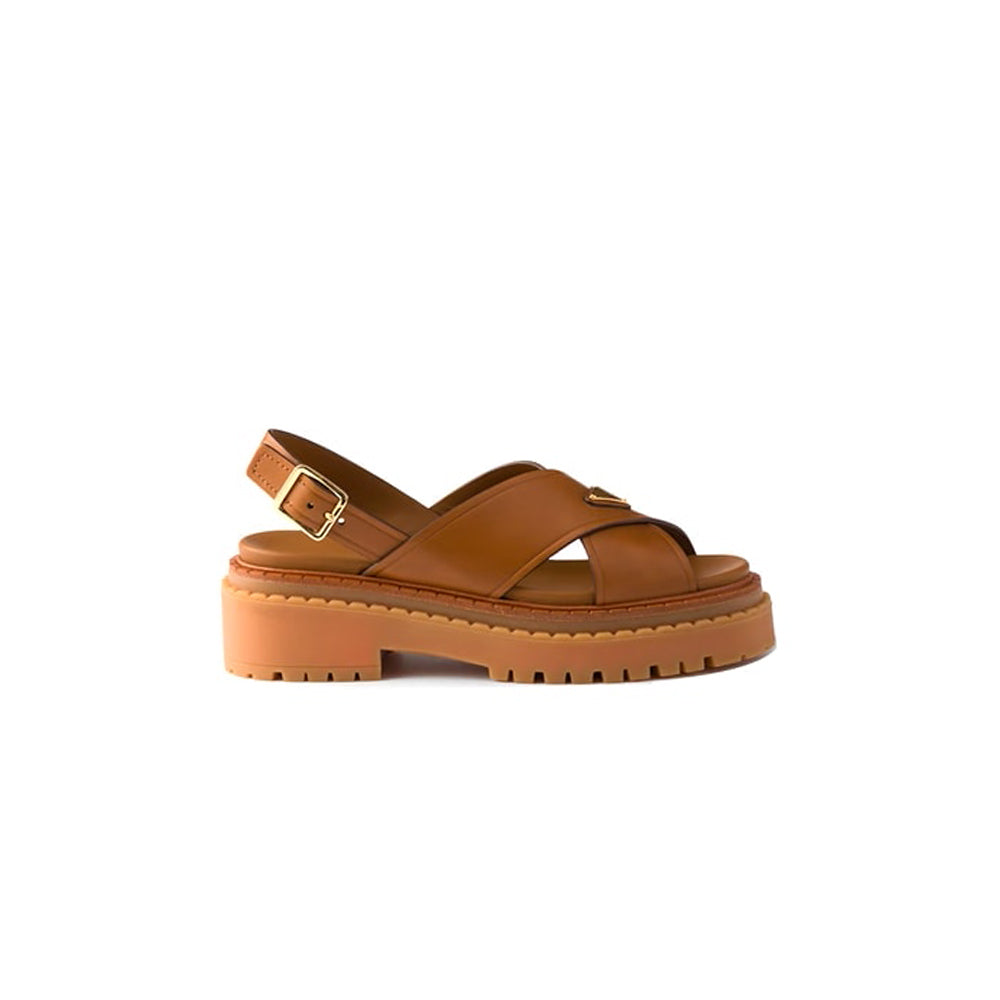 PRADA Leather sandals 847539