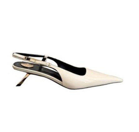YSL LEE slingback pumps in patent leather