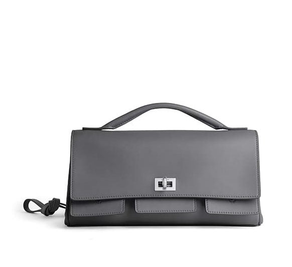 Balenciaga Women’s Bel Air Clutch On Strap Small(HIGH-END GRADE)