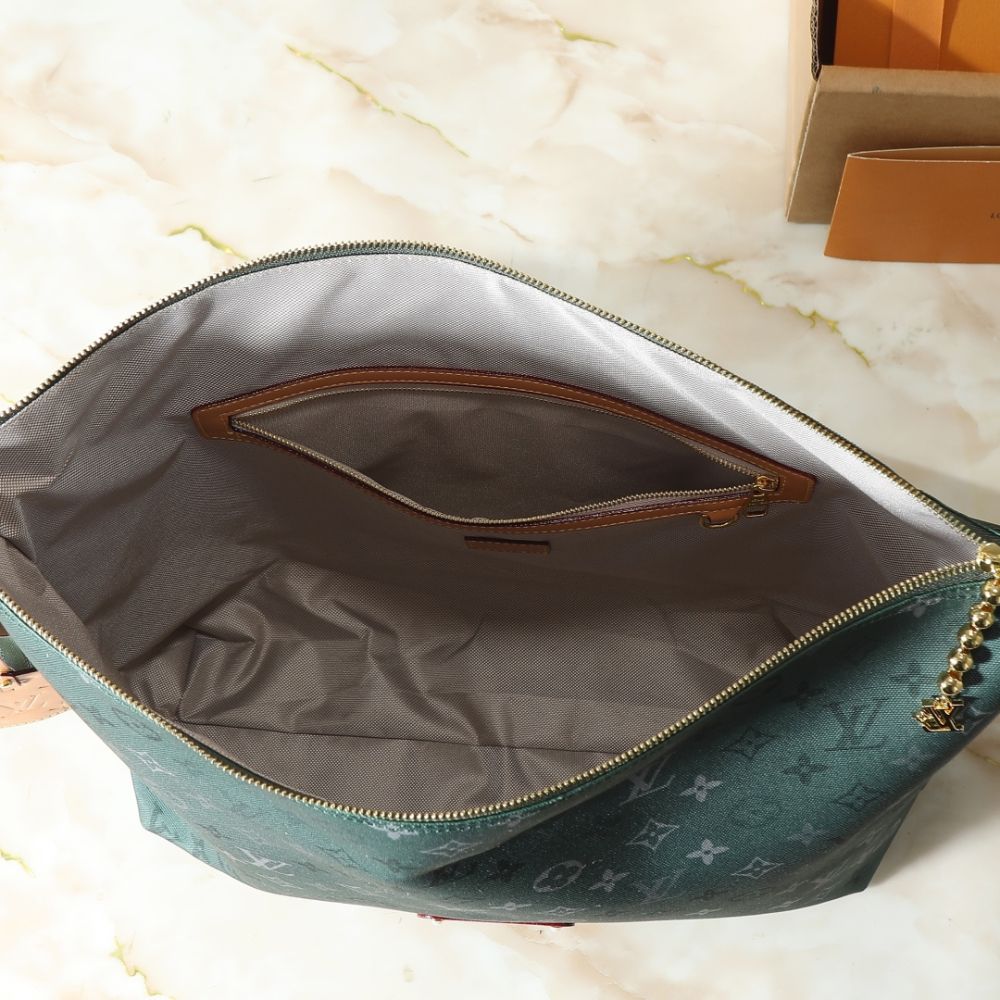Louis Vuitton Vagabond Hobo Monogram Surplus Green 48Cm M27181