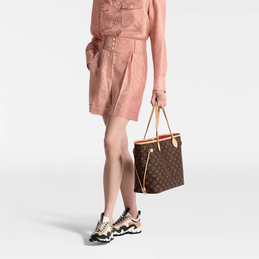 Louis Vuitton Neverfull MM Pivoine Pink 31Cm M41178