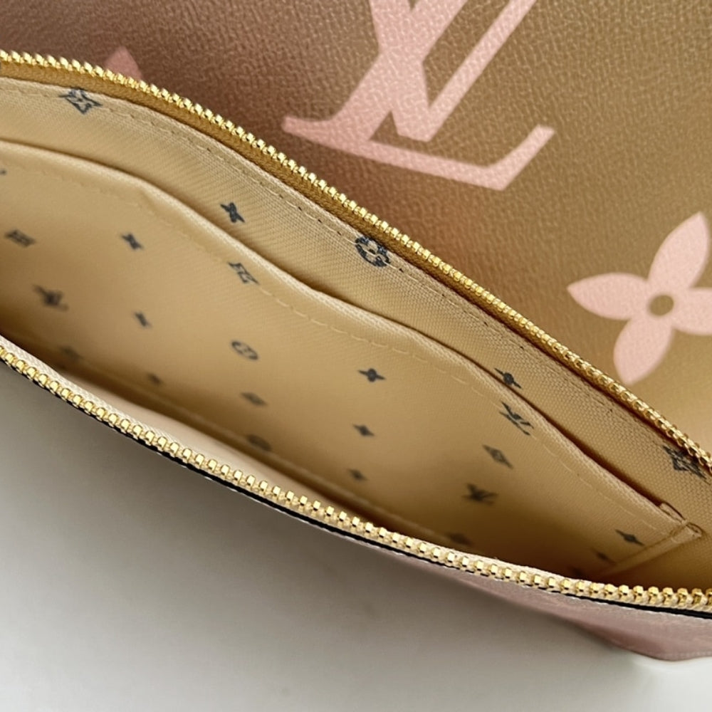 Louis Vuitton Neverfull MM Sunset Kaki 31Cm M59859