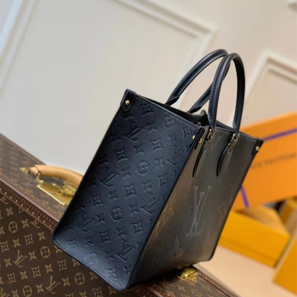 Louis Vuitton Onthego MM Black 35Cm M45595