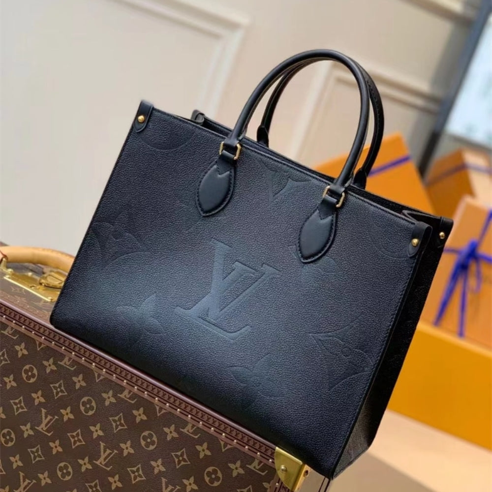 Louis Vuitton Onthego MM Black 35Cm M45595