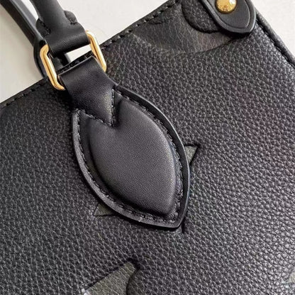 Louis Vuitton Onthego PM Black 25Cm M45653