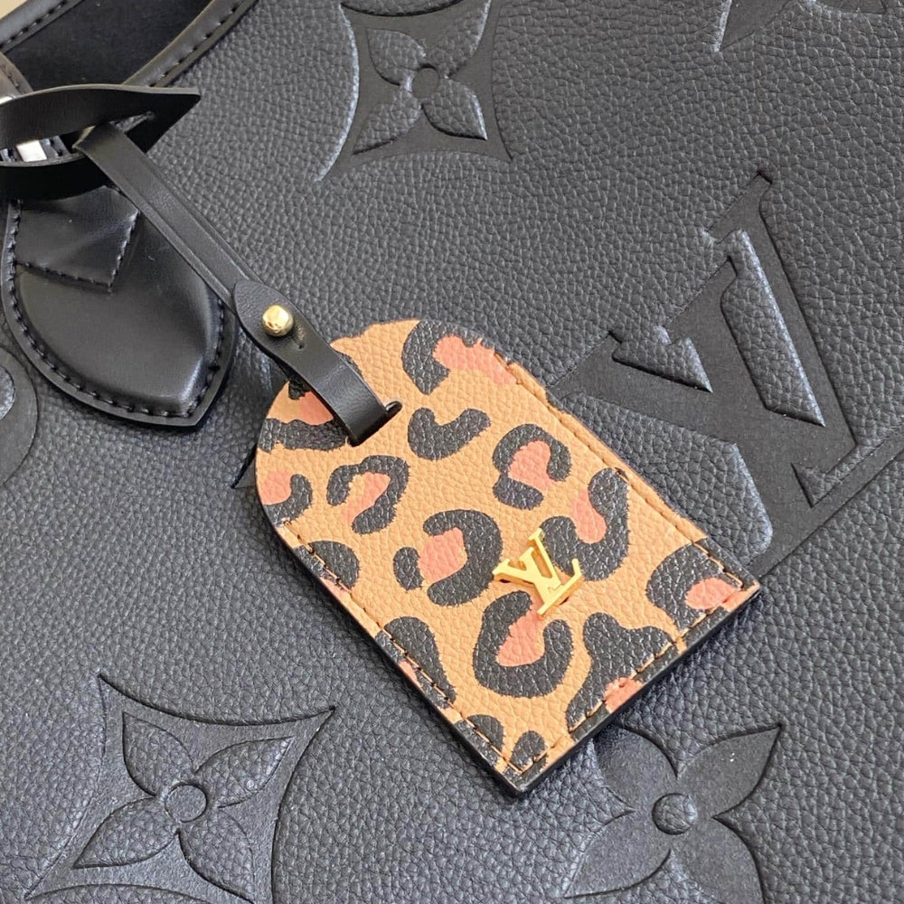 Louis Vuitton Bolsa Neverfull MM Black 31Cm M45856