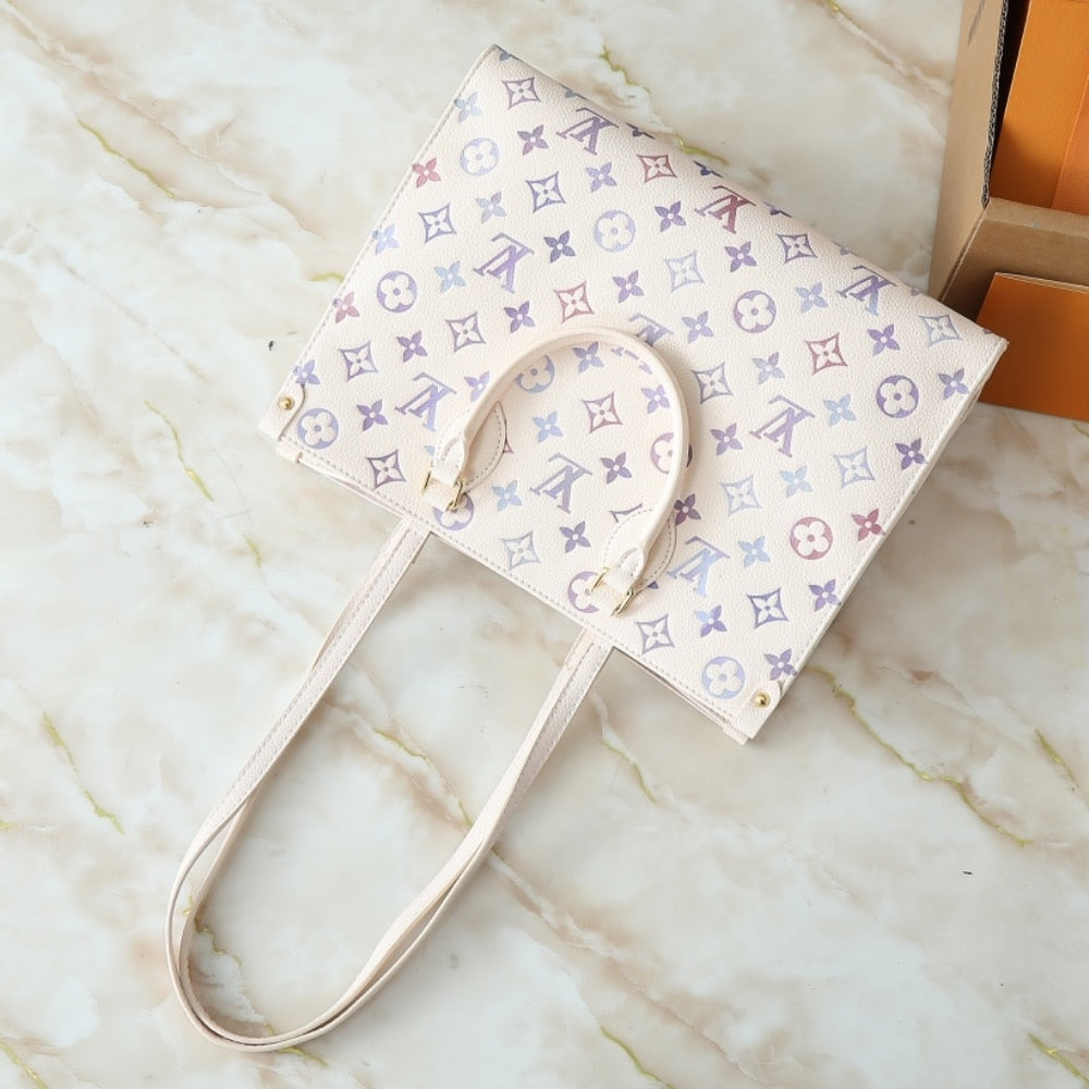 Louis Vuitton Onthego MM Dream Cream 35Cm