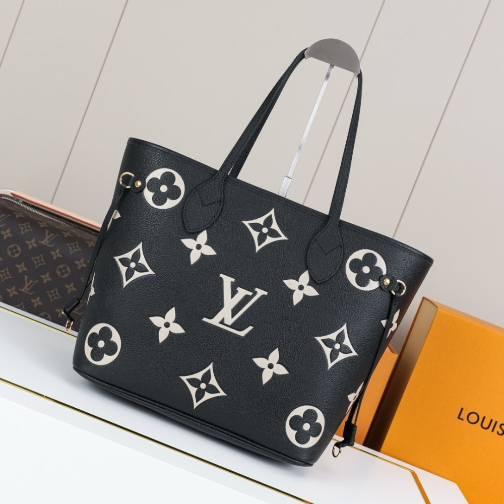 Louis Vuitton Neverfull MM Black 31Cm M58907
