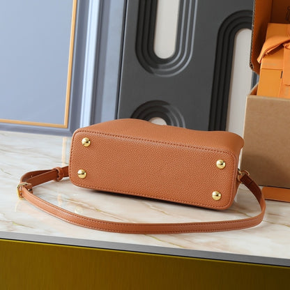 Louis Vuitton Capucines BB Tan Brown 27Cm M25089