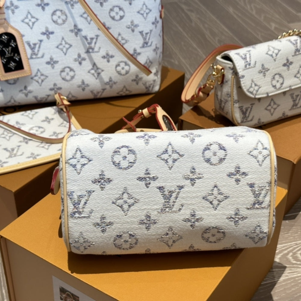 Louis Vuitton Speedy Bandoulière 20 Multicolor Beige 20Cm M24709
