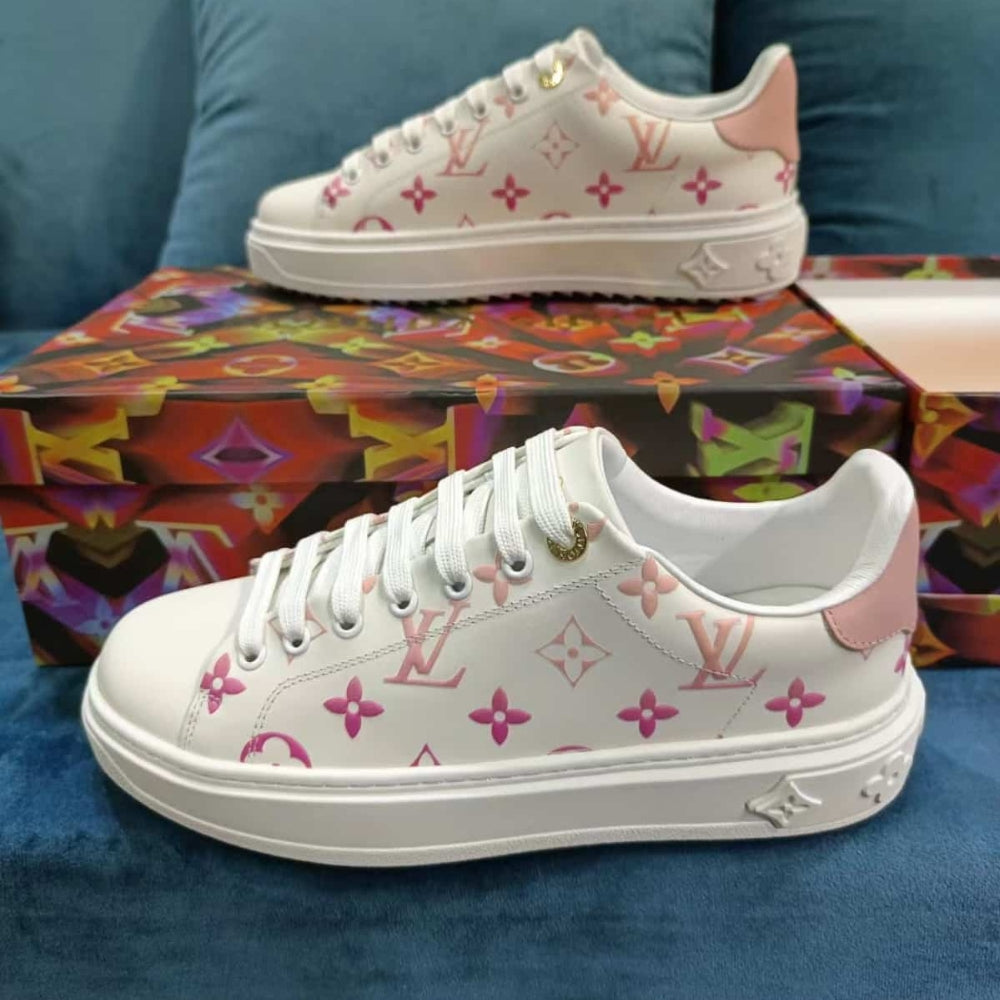Louis Vuitton Time Out Sneaker Monogram Pink