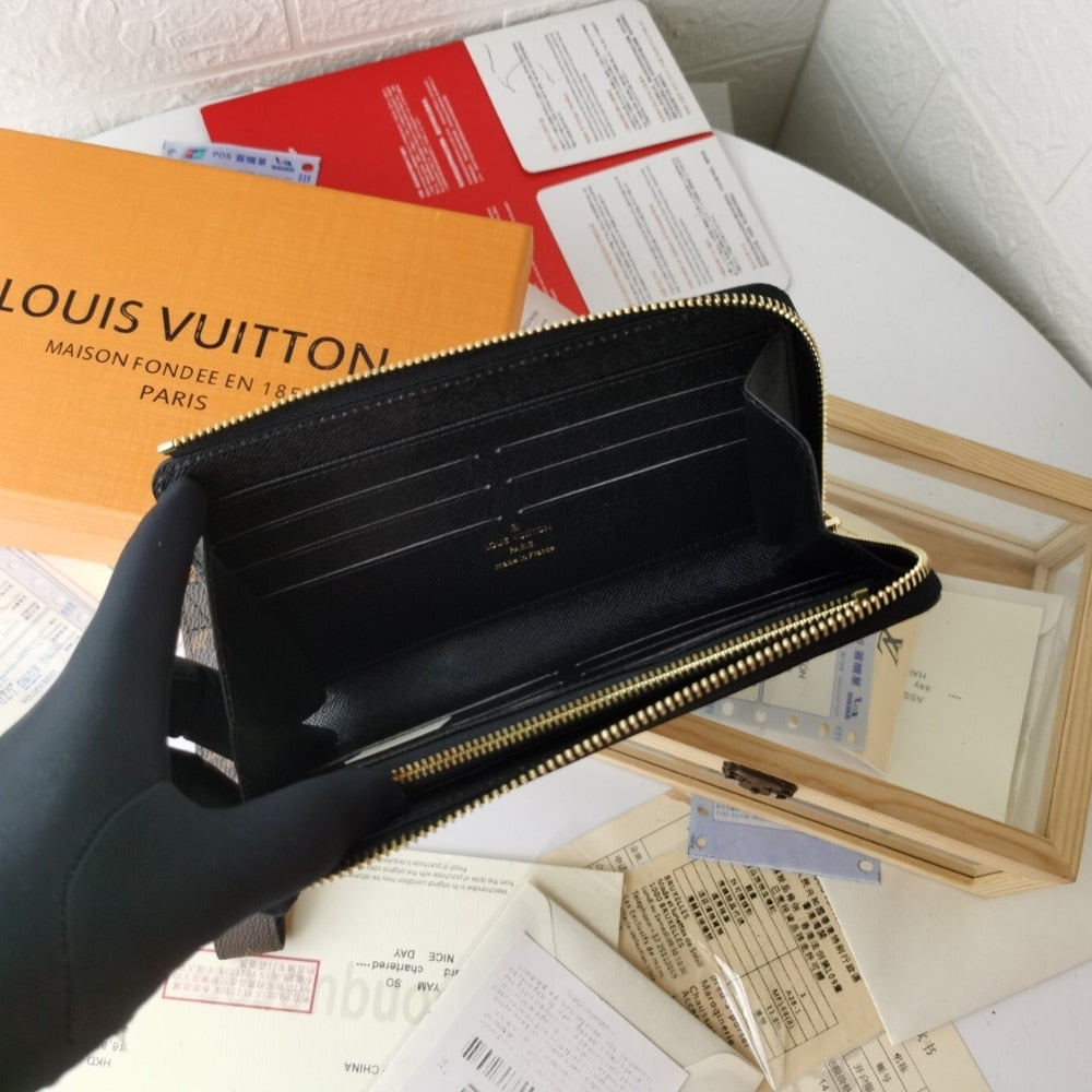 Louis Vuitton Zippy Dragonne Wallet Brown 19Cm M69407